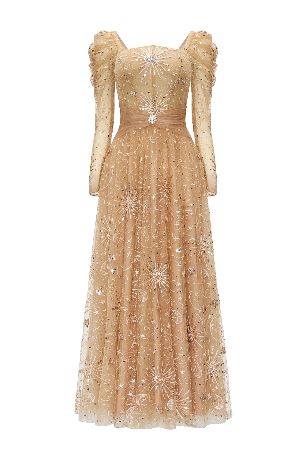 Starlume Sequin Midi Dress