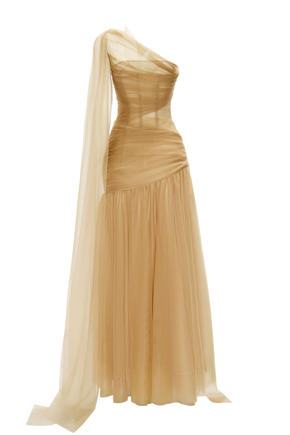 Frosella One Shoulder Maxi Dress