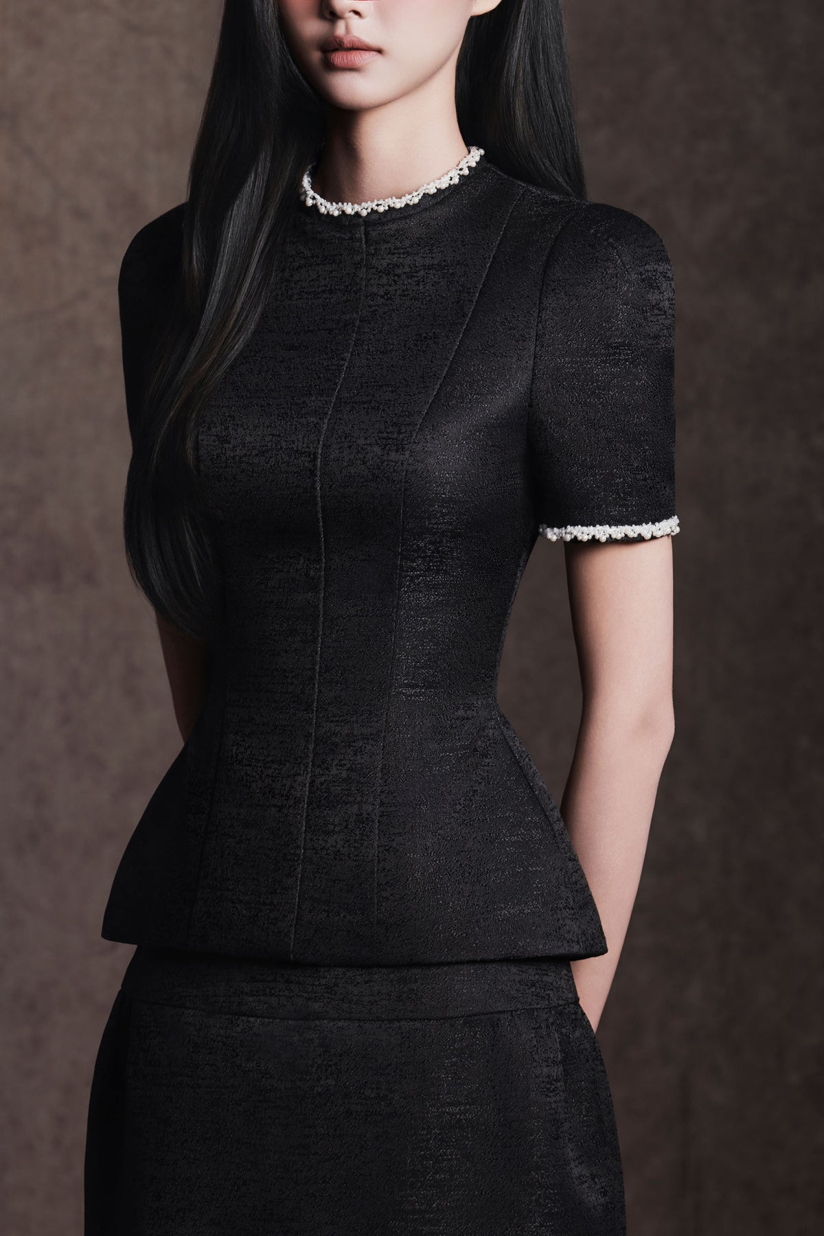 Aube Peplum Top