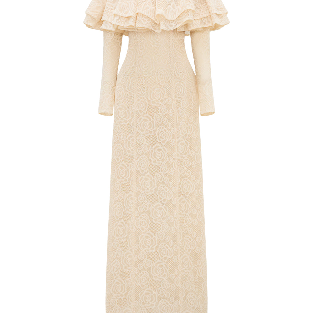 roselle maxi dress Roselle Satin Maxi Dress