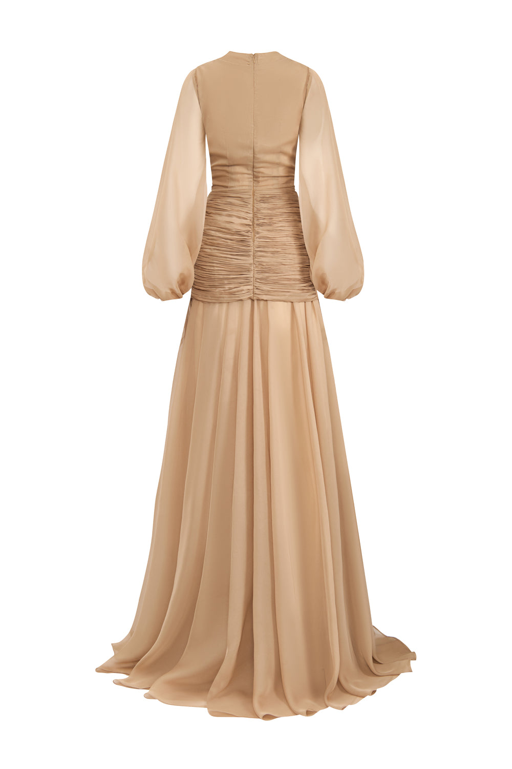 Amelie Ruched Maxi Dress