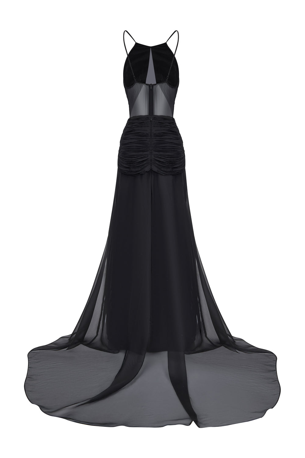 Inferno Ruched Maxi Dress