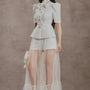 Ada Peplum Jacket - MEAN BLVD
