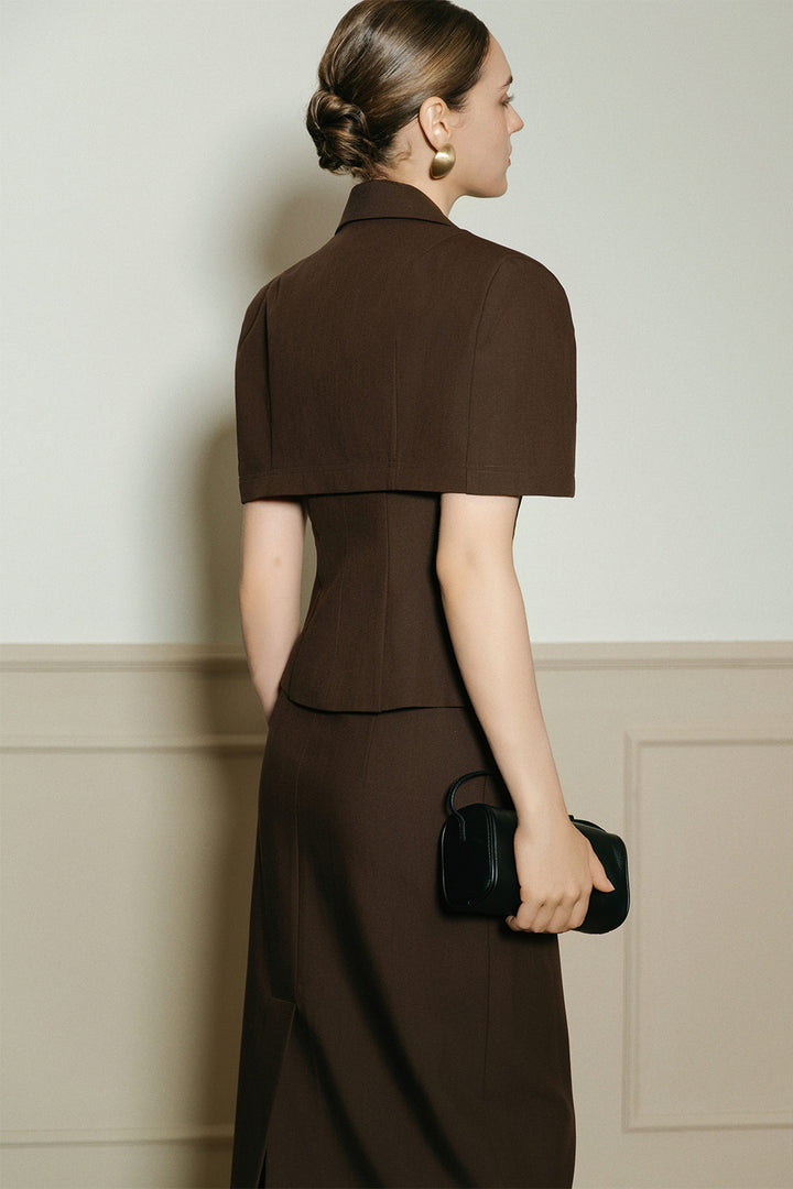 Adele V-Neck Cotton Vest - MEAN BLVD