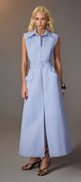 Aeri Collared Maxi Dress - MEAN BLVD