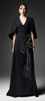 Aether Cape Sleeve Maxi Dress - MEAN BLVD