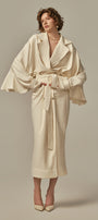 Aile Bell Sleeve Trench Coat - MEAN BLVD