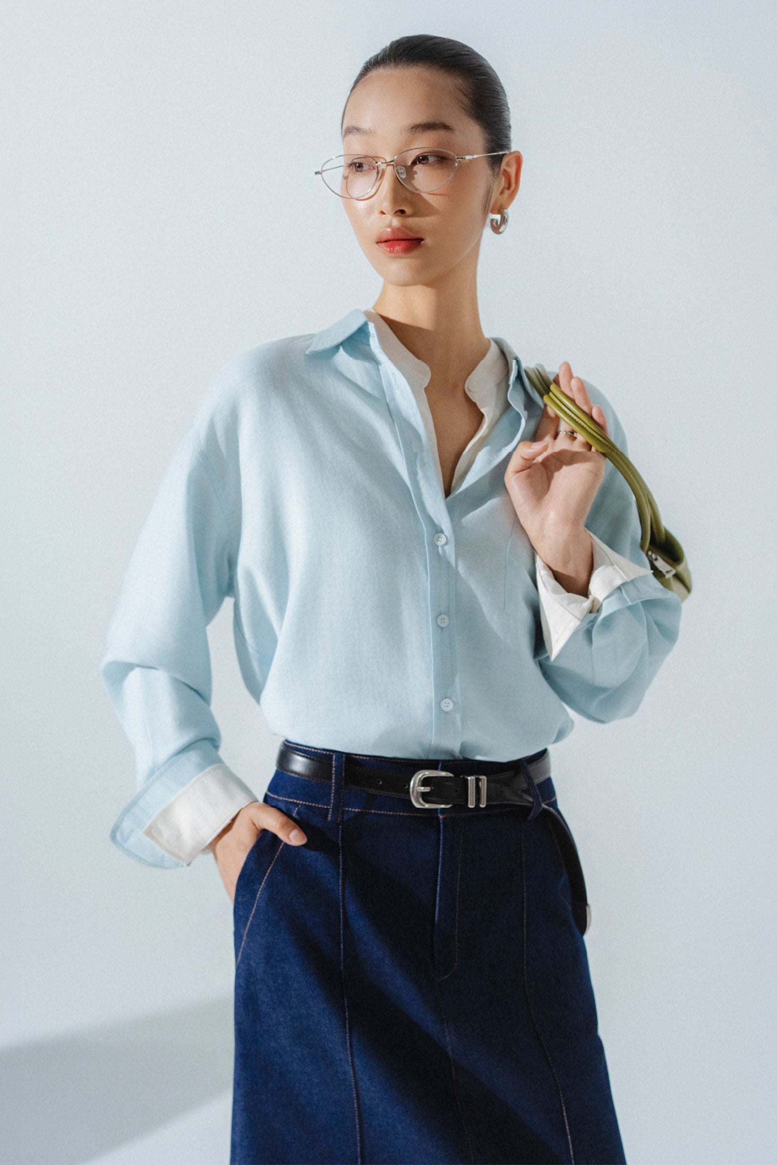 Alba Collared Shirt - MEAN BLVD