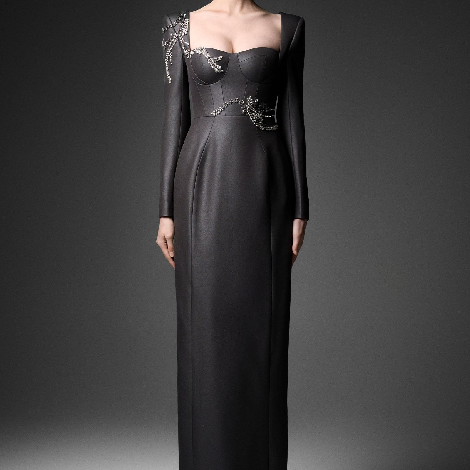 Albea Sweetheart Maxi Dress - MEAN BLVD