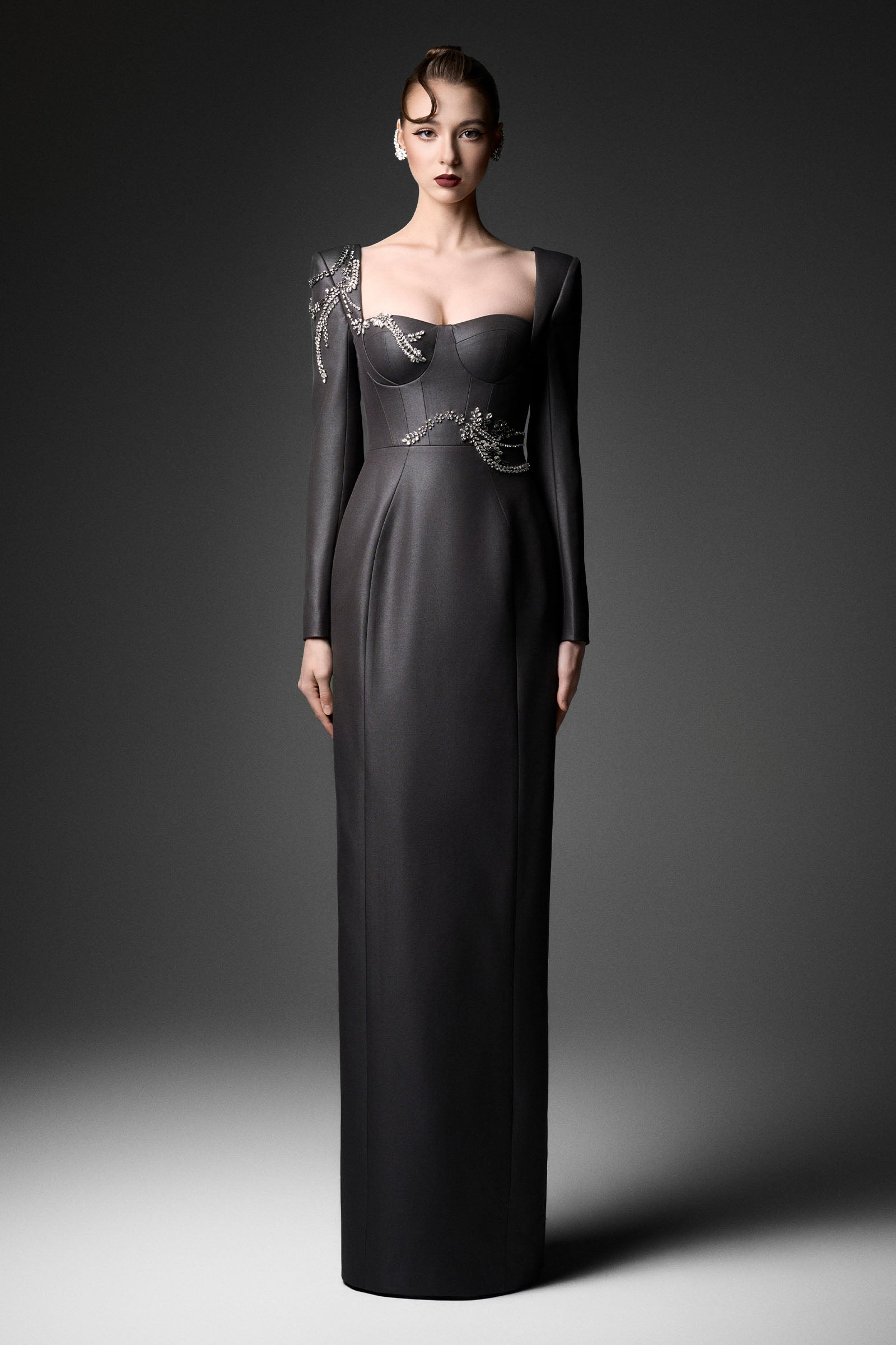 Albea Sweetheart Maxi Dress - MEAN BLVD