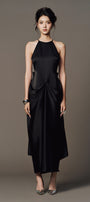 Alea Draped Midi Dress - MEAN BLVD