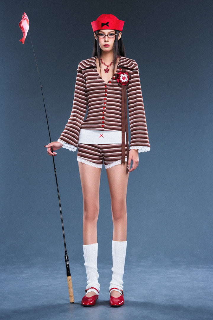 Alibi Straight Wool Shorts - MEAN BLVD