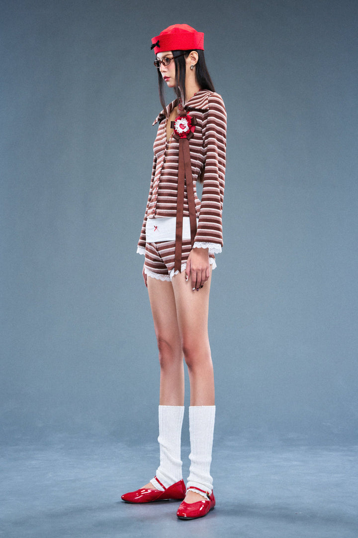 Alibi Straight Wool Shorts - MEAN BLVD