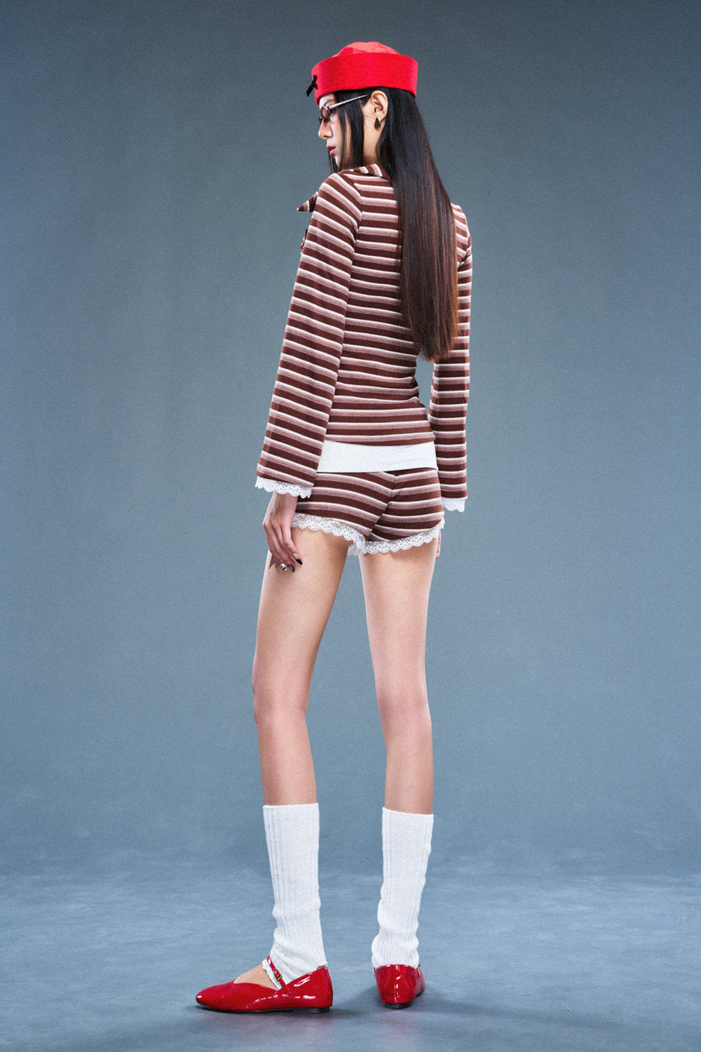 Alibi Straight Wool Shorts - MEAN BLVD