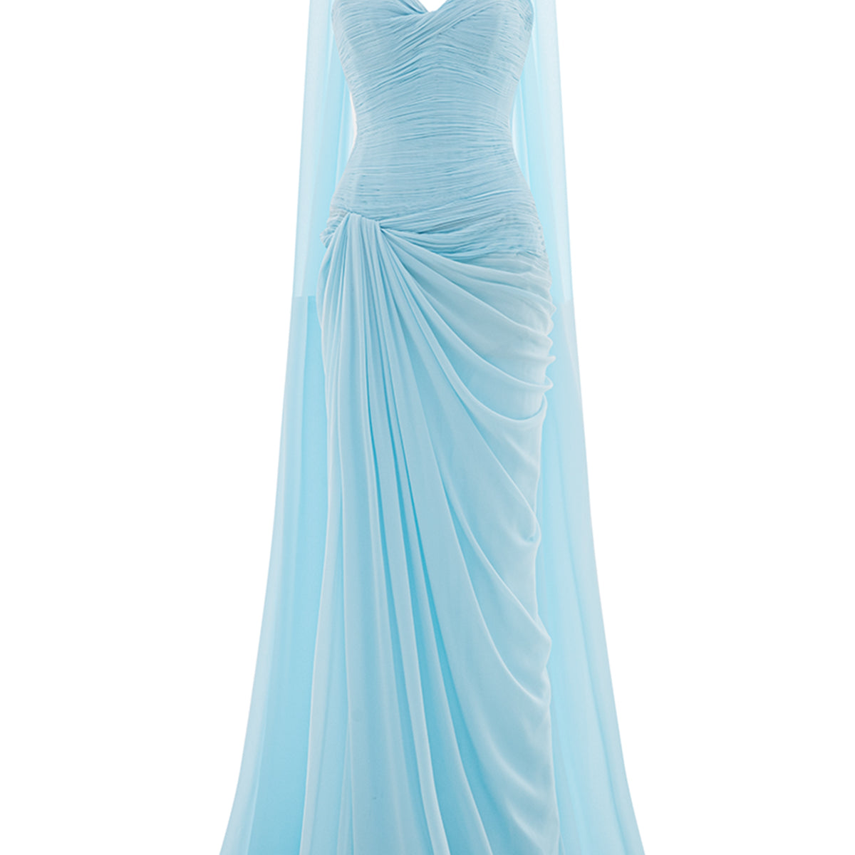 Allure Draped Maxi Dress - MEAN BLVD