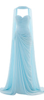 Allure Draped Maxi Dress - MEAN BLVD