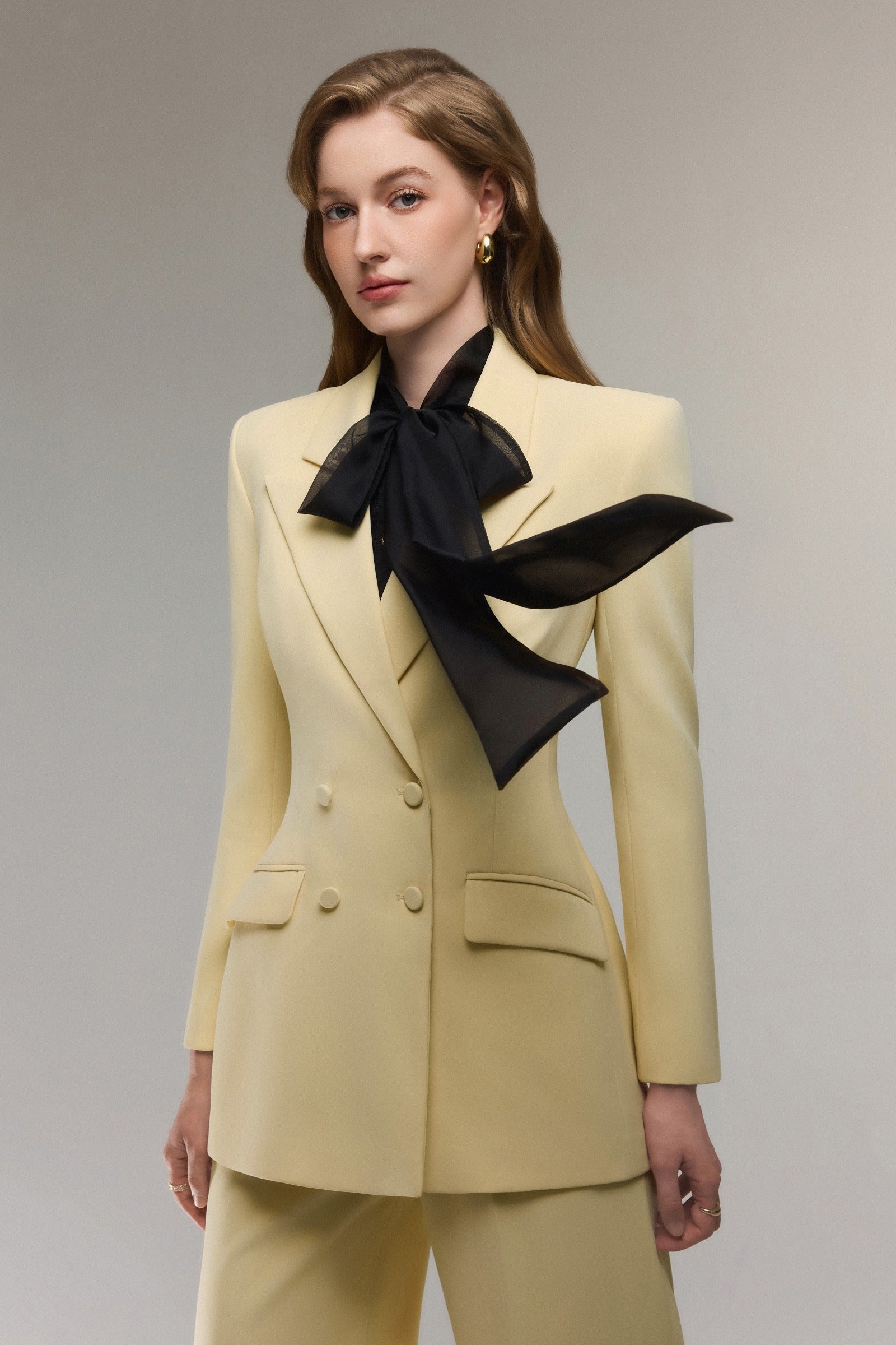 Allure Notched Lapel Blazer - MEAN BLVD