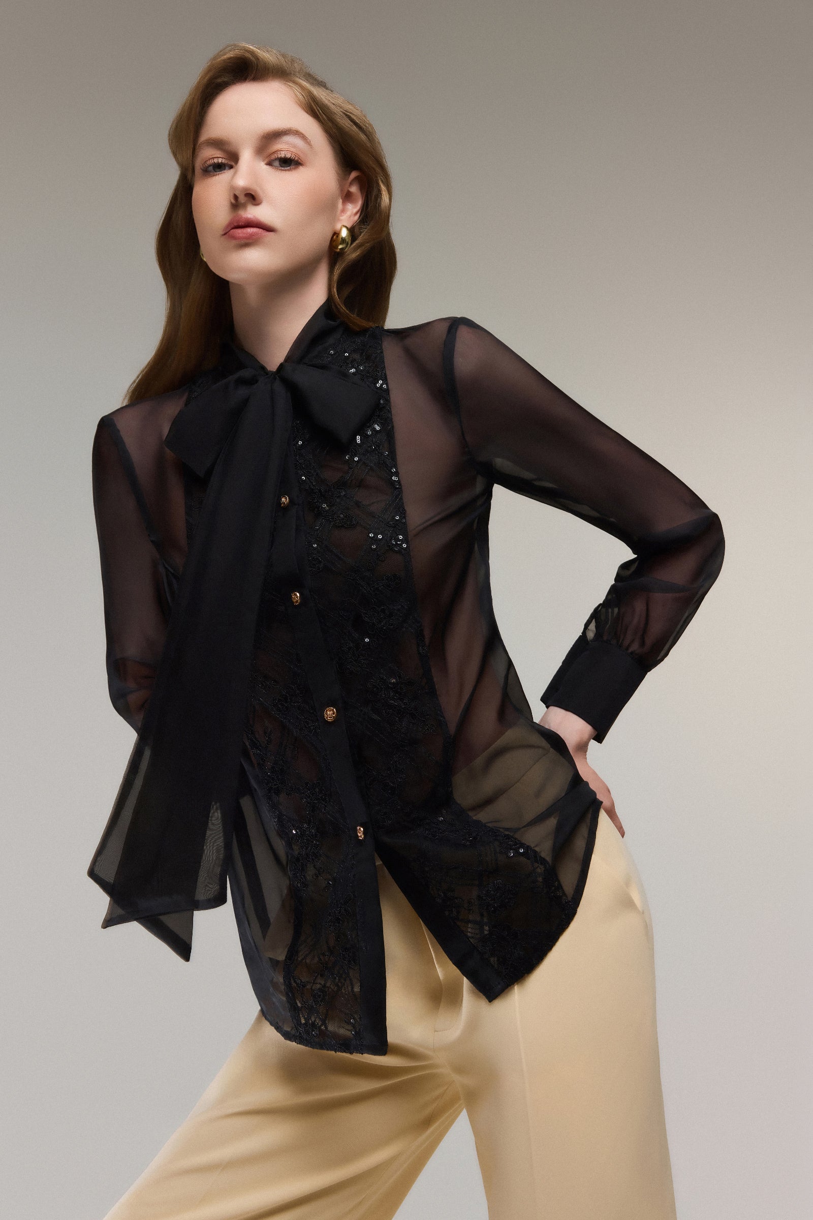 Allure Tie Shirt - MEAN BLVD