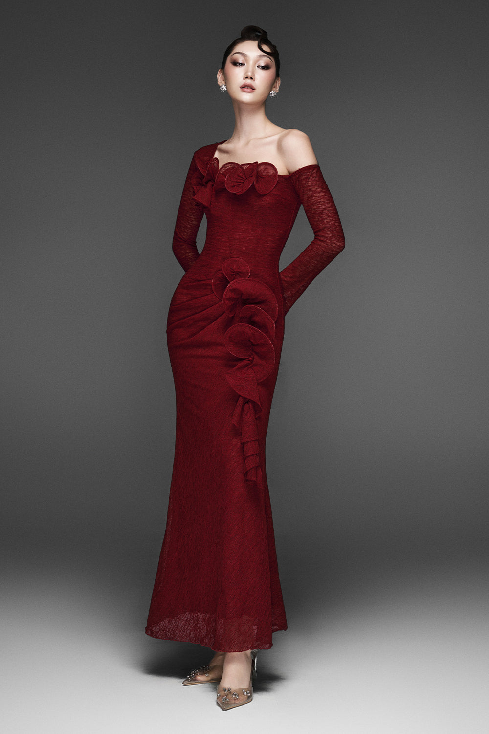 Amara Applique Maxi Dress - MEAN BLVD