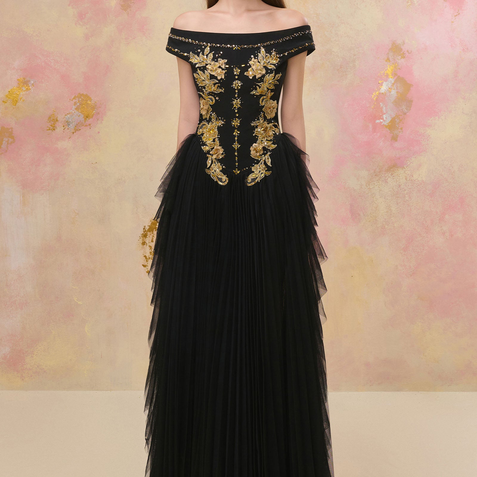 Ambessa Embroidery Maxi Dress - MEAN BLVD