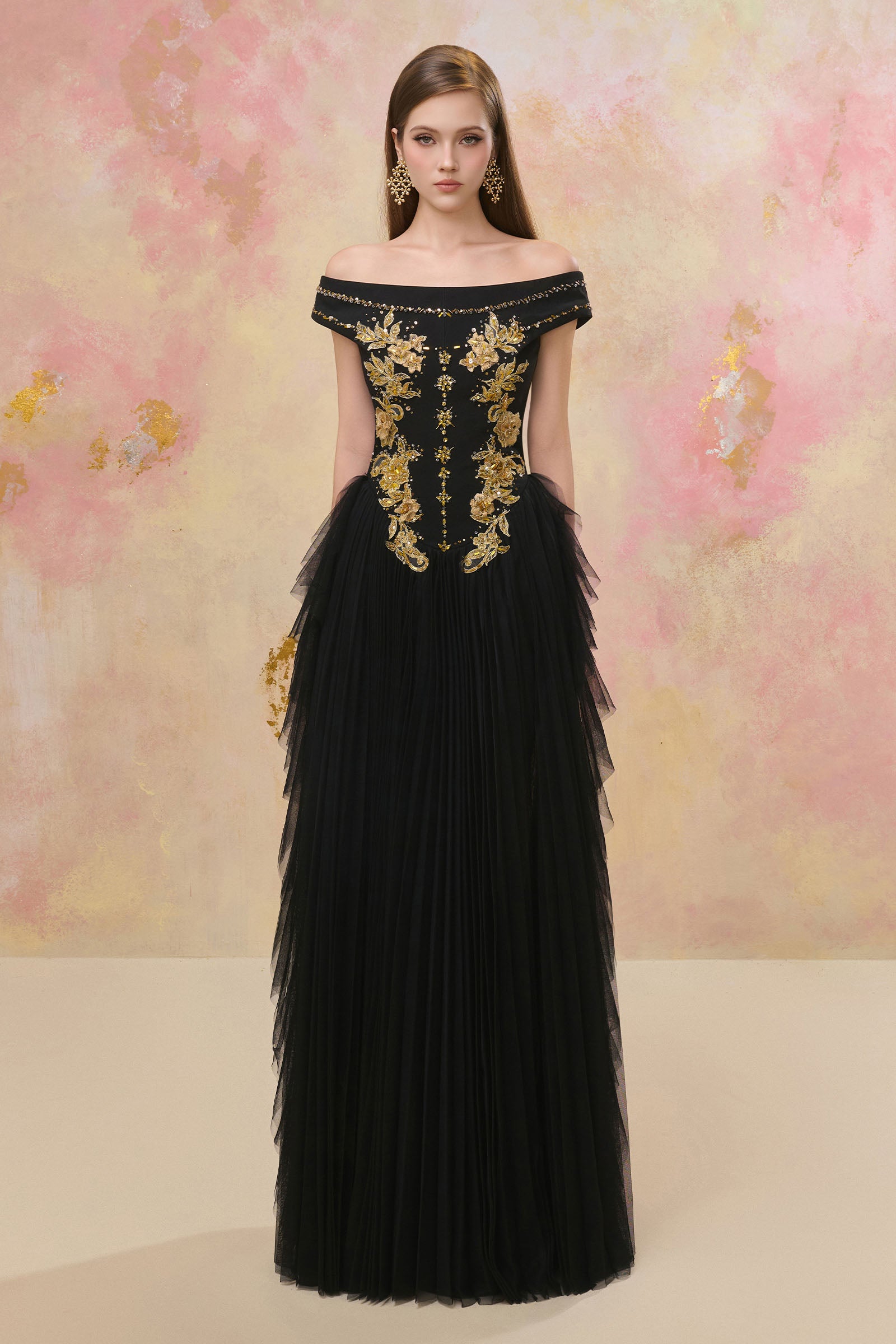 Ambessa Embroidery Maxi Dress - MEAN BLVD