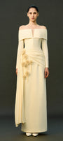 Amira Draped Maxi Dress - MEAN BLVD