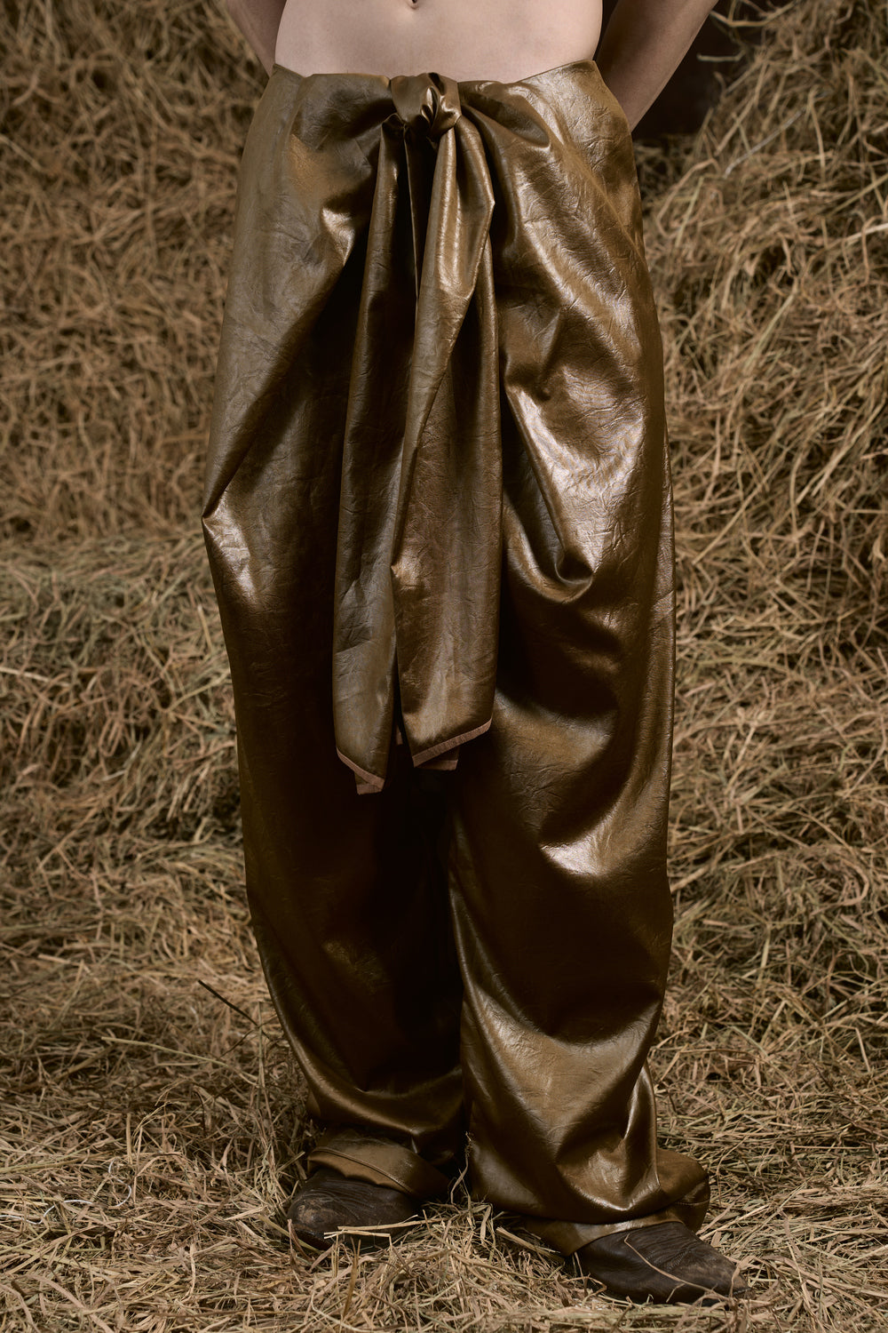 Hao Hon Ribbon Pants