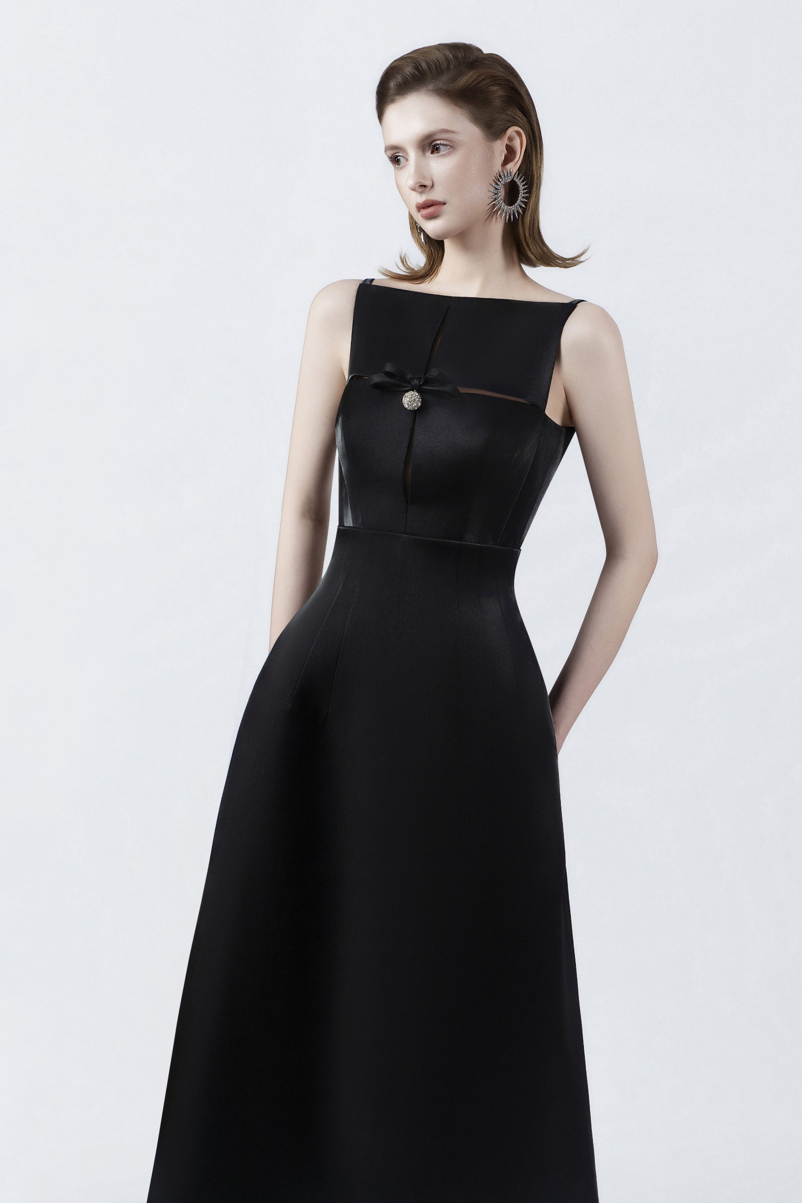 Andromeda Ribbon Midi Dress