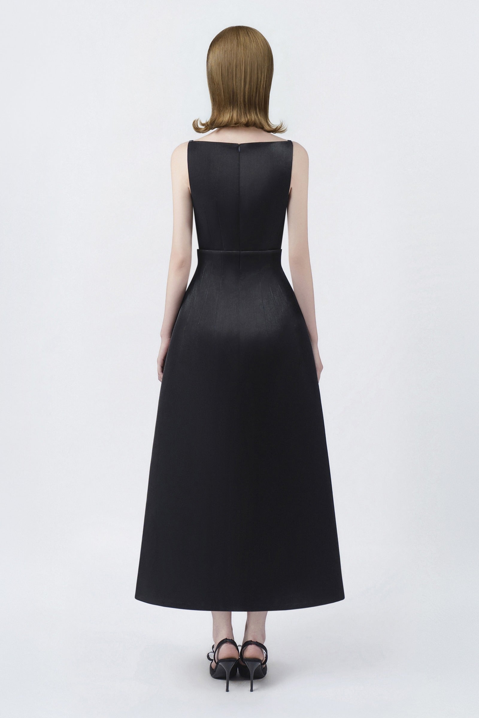 Andromeda Ribbon Midi Dress