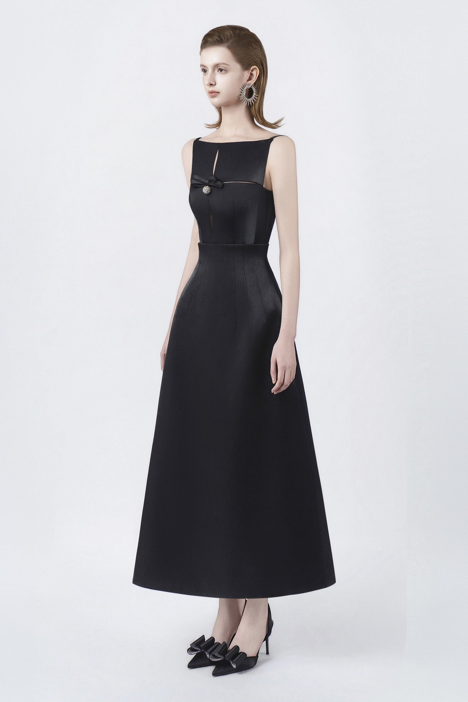 Andromeda Ribbon Midi Dress