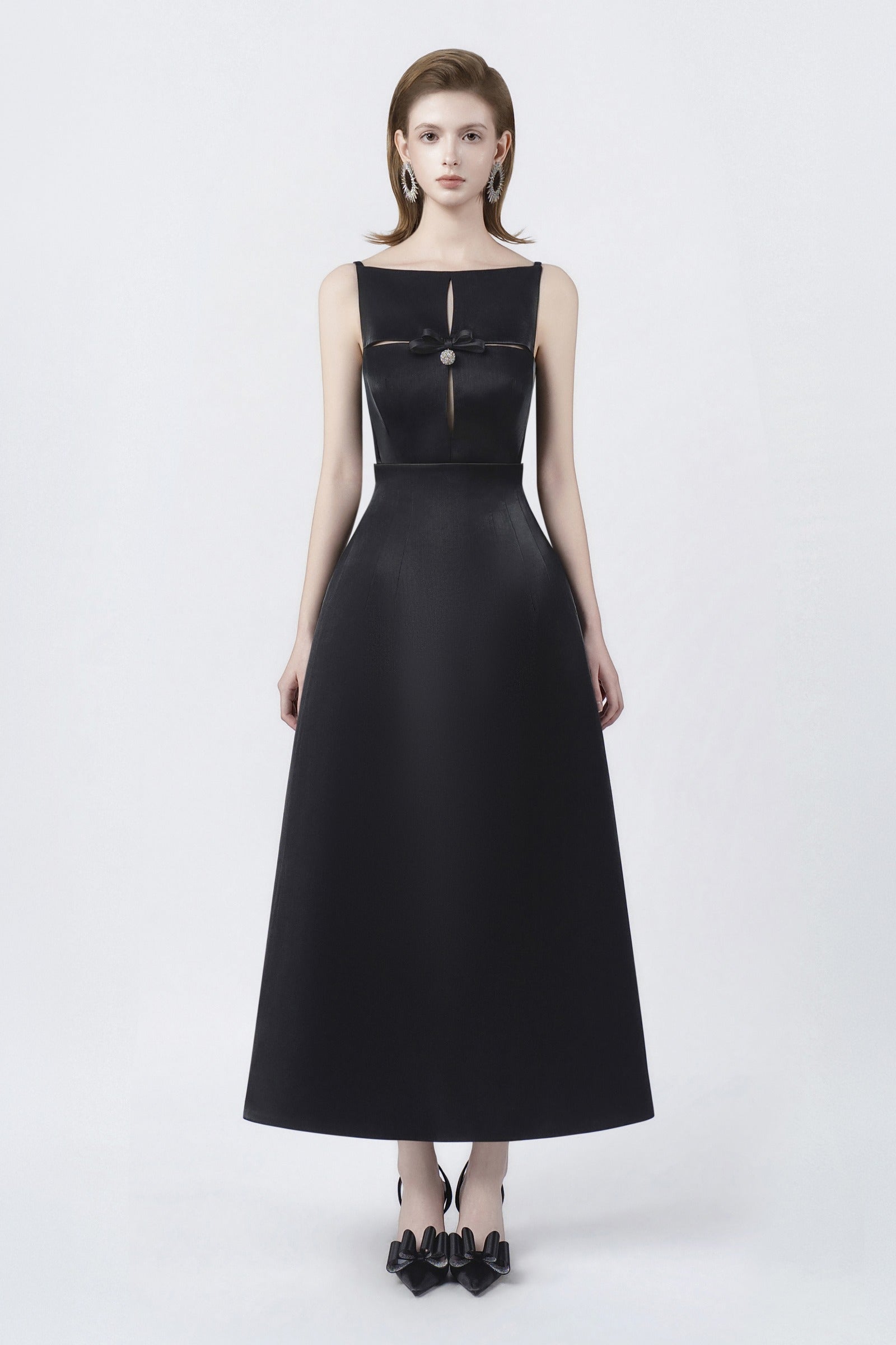 Andromeda Ribbon Midi Dress