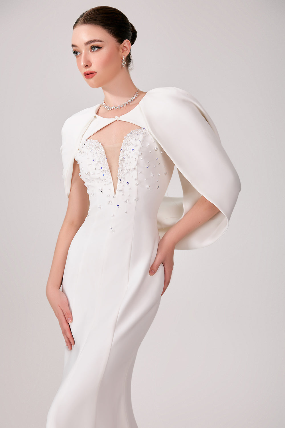 Angel Mermaid Bead Maxi Dress - MEAN BLVD