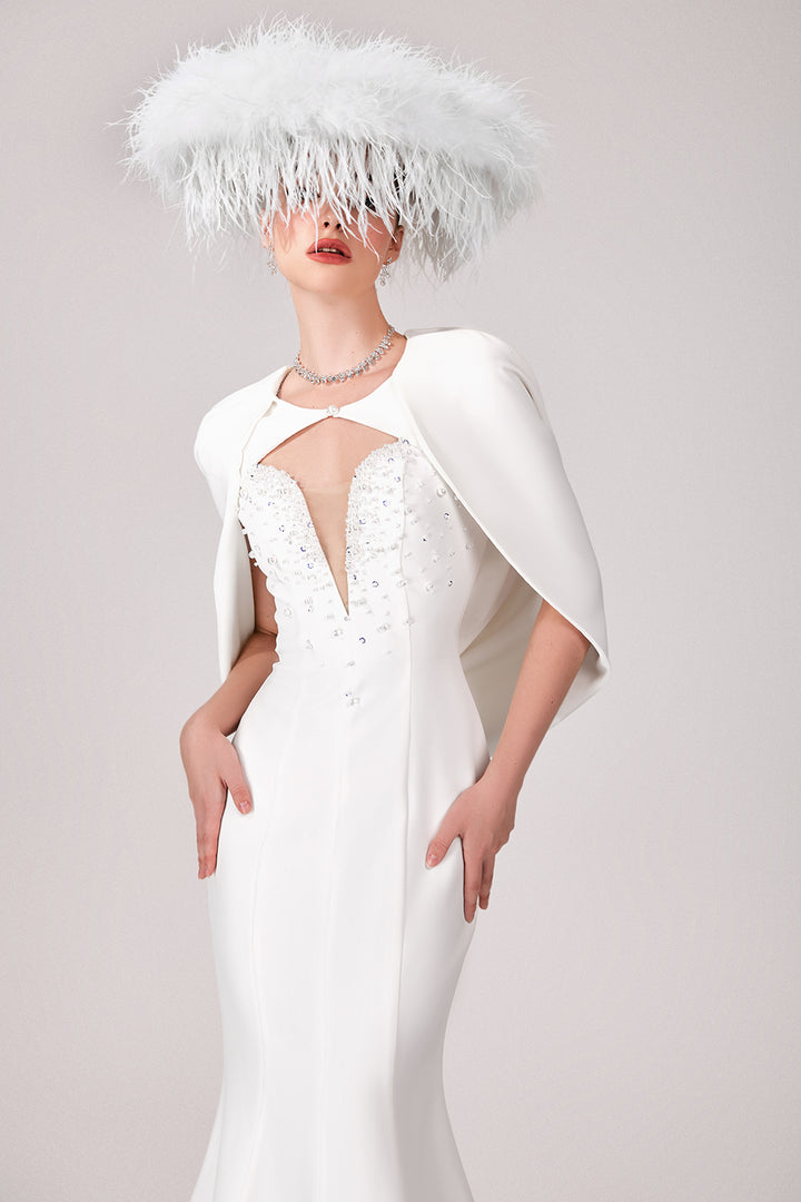 Angel Mermaid Bead Maxi Dress - MEAN BLVD