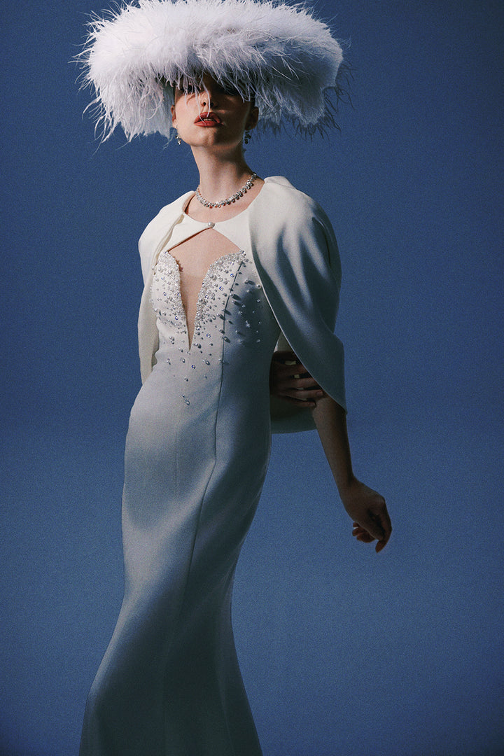 Angel Mermaid Bead Maxi Dress - MEAN BLVD