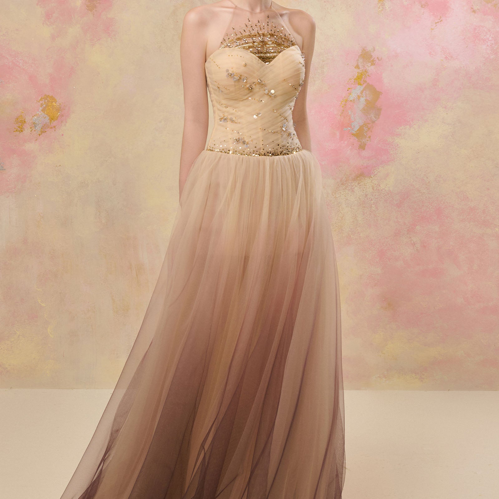 Anivia Halter Maxi Dress - MEAN BLVD