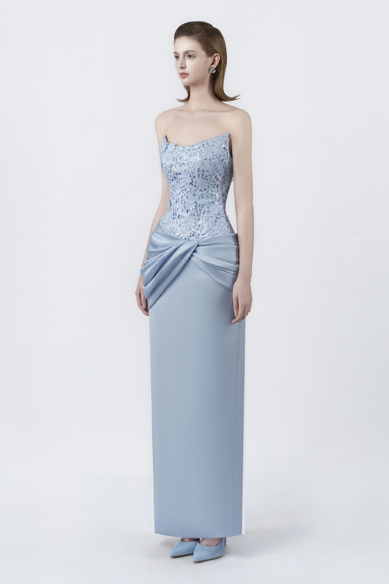 Anneliese Draped Maxi Dress