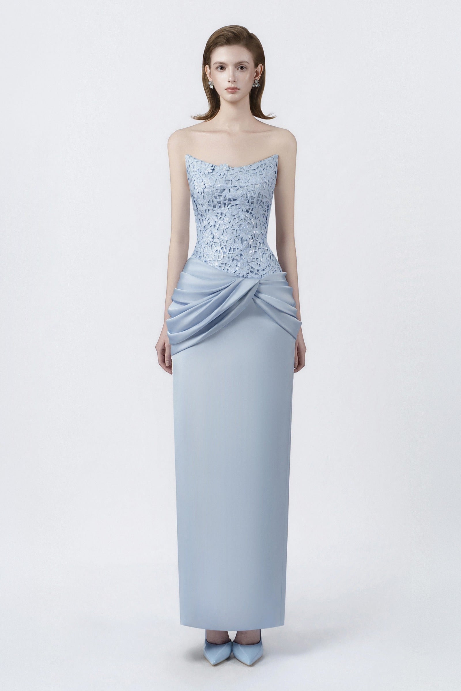 Anneliese Draped Maxi Dress