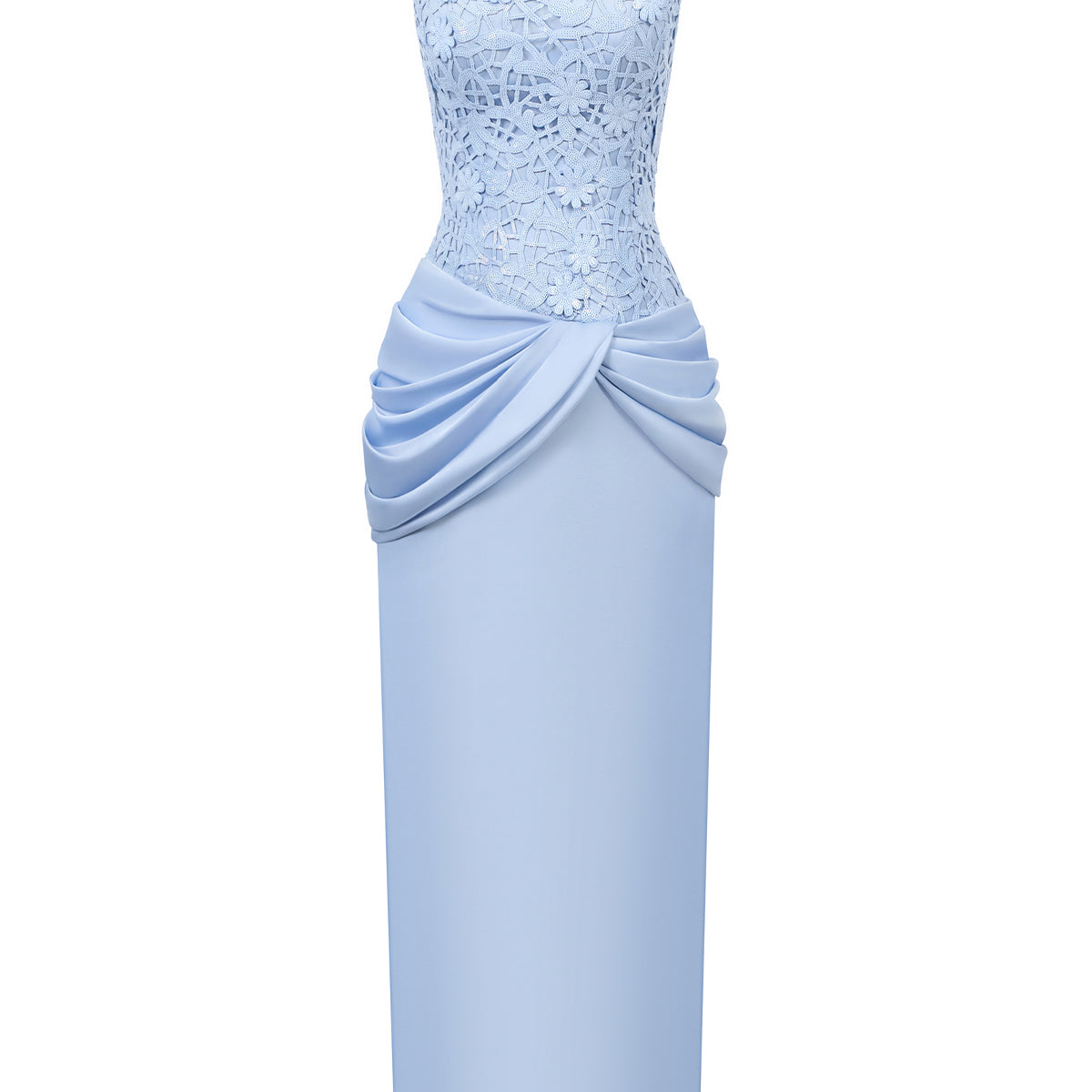 Anneliese Draped Midi Dress - MEAN BLVD
