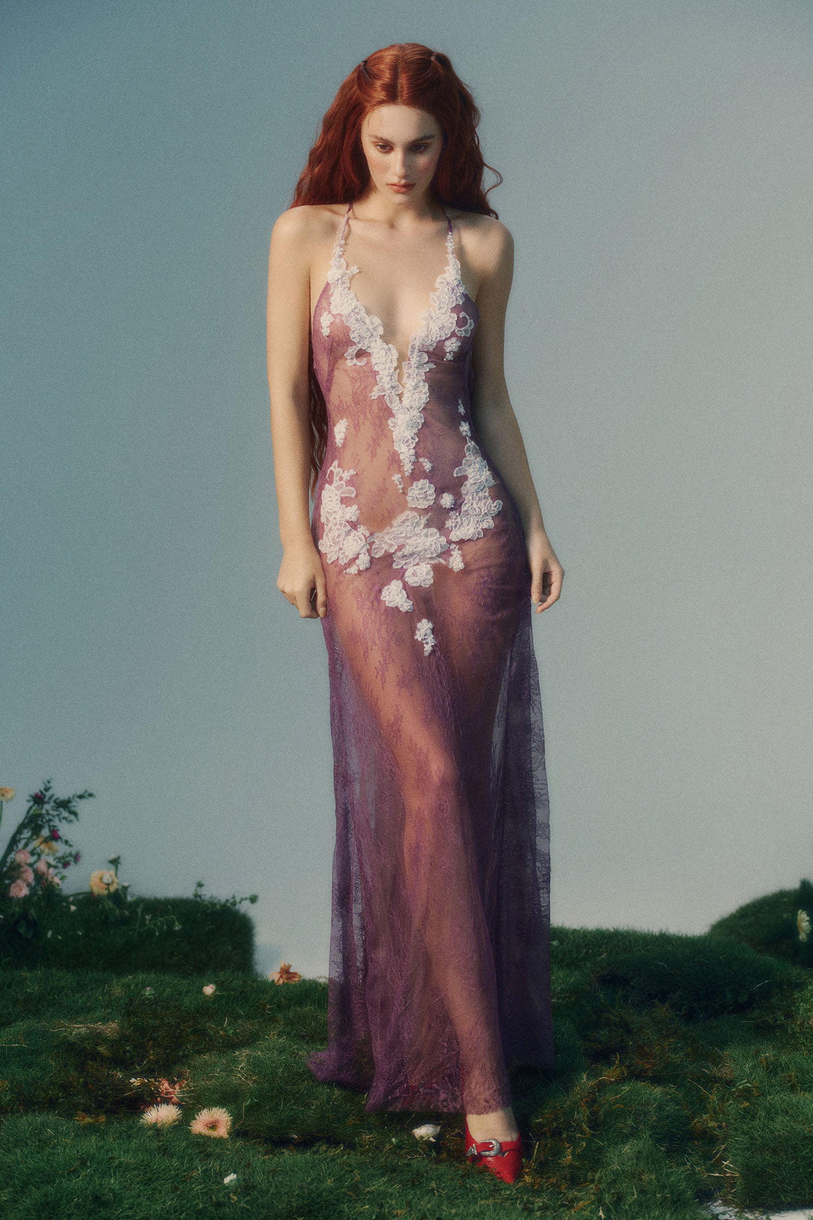 Antheia Applique Maxi Dress - MEAN BLVD