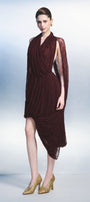 Arian Asymmetric Midi Dress - MEAN BLVD