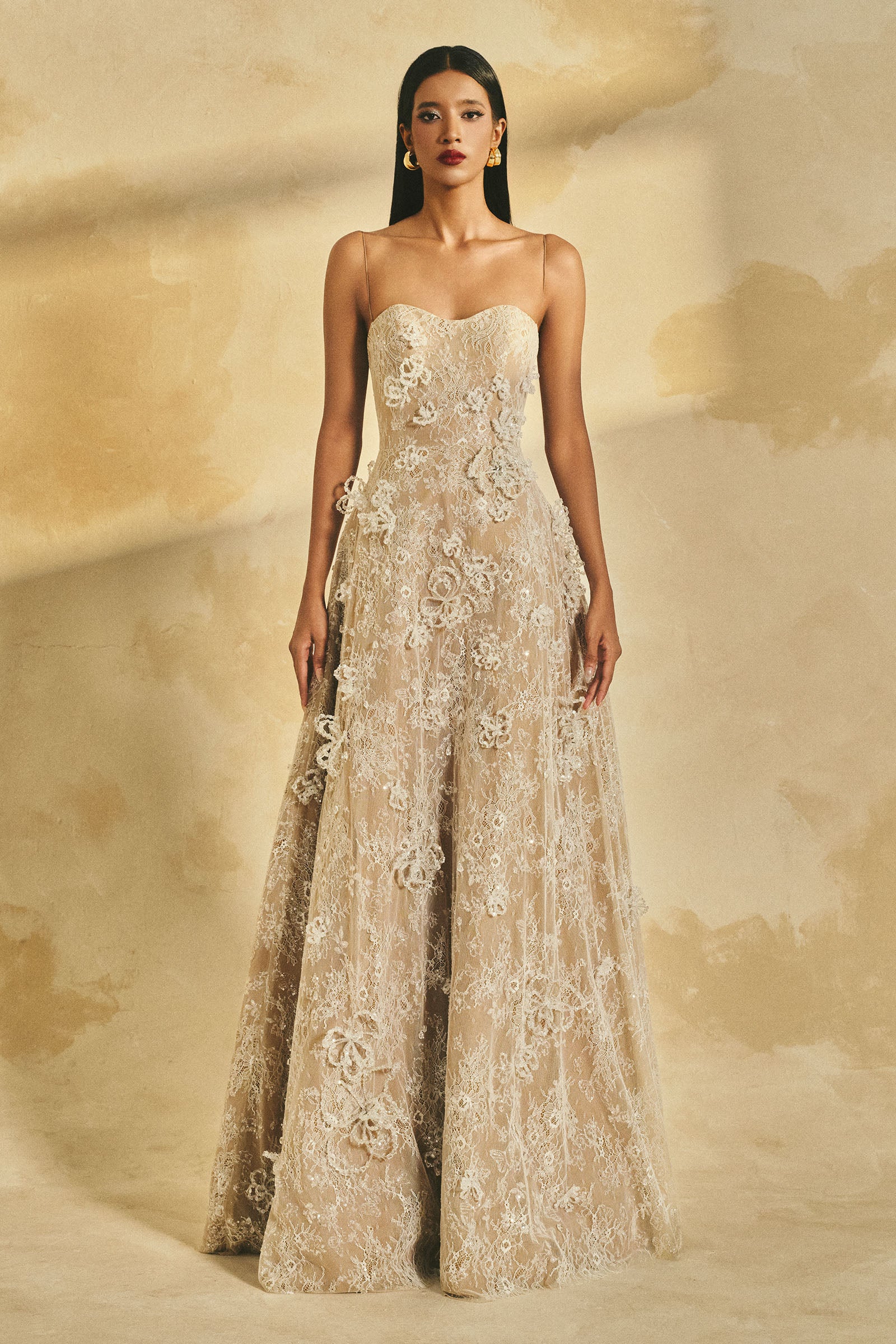 Arl Applique Maxi Dress - MEAN BLVD