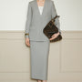 Armani Straight Wool Skirt - MEAN BLVD