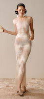 Astrid Illusion Maxi Dress - MEAN BLVD