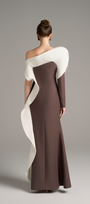Athena One Long Sleeve Maxi Dress With High Split 2