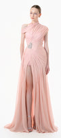 Aube Draped Maxi Dress - MEAN BLVD