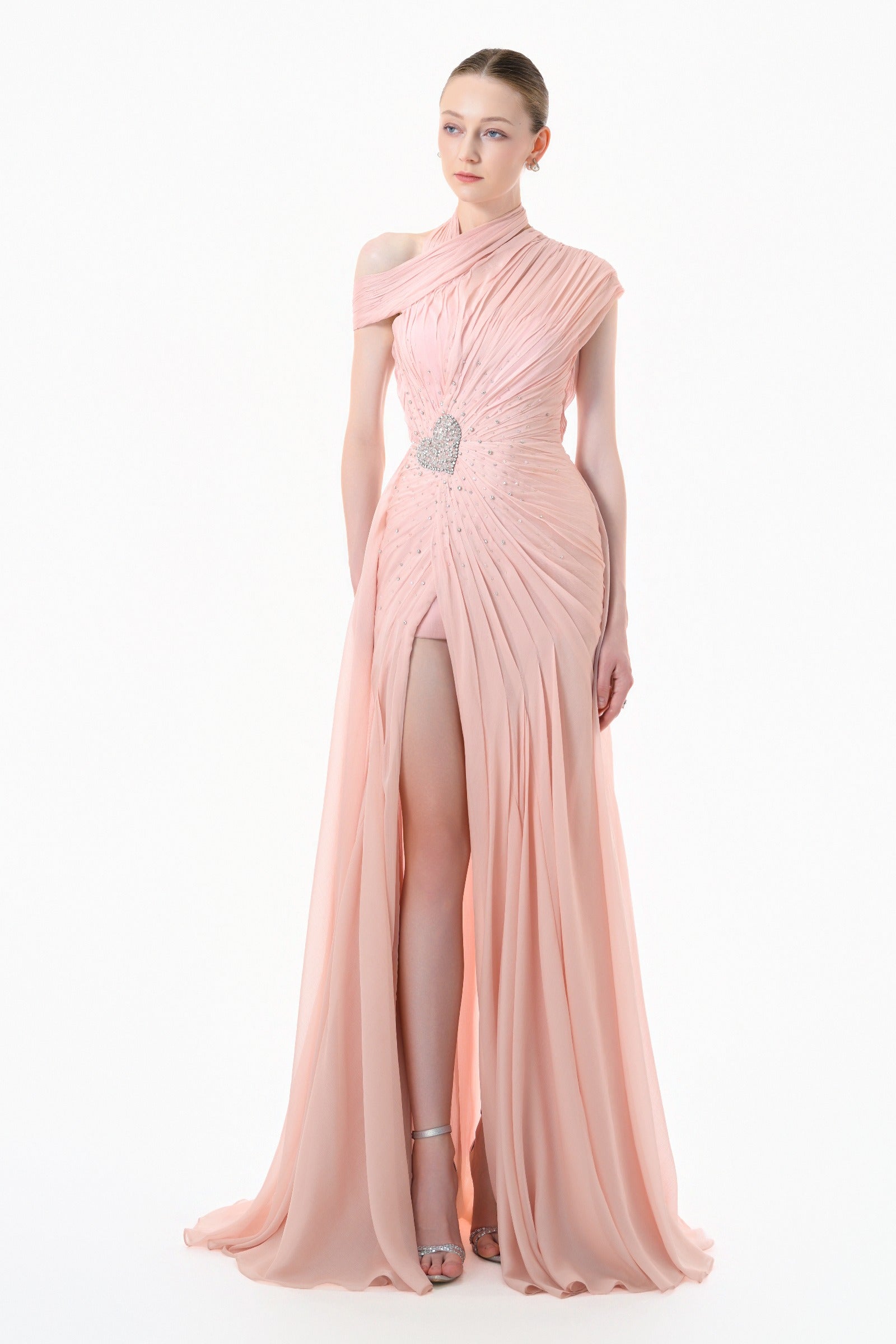 Aube Draped Maxi Dress - MEAN BLVD