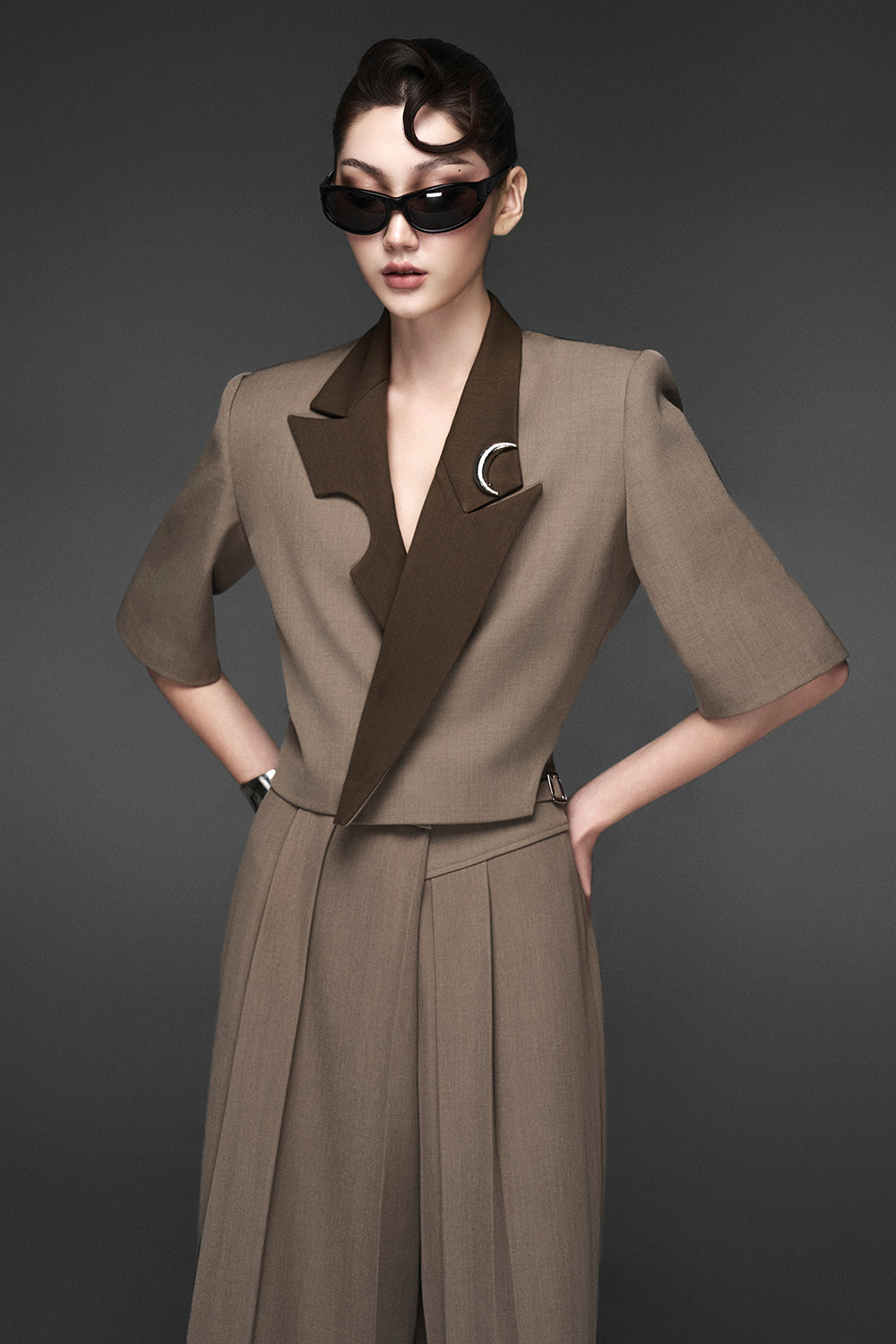 Audrey V-Neck Blazer - MEAN BLVD