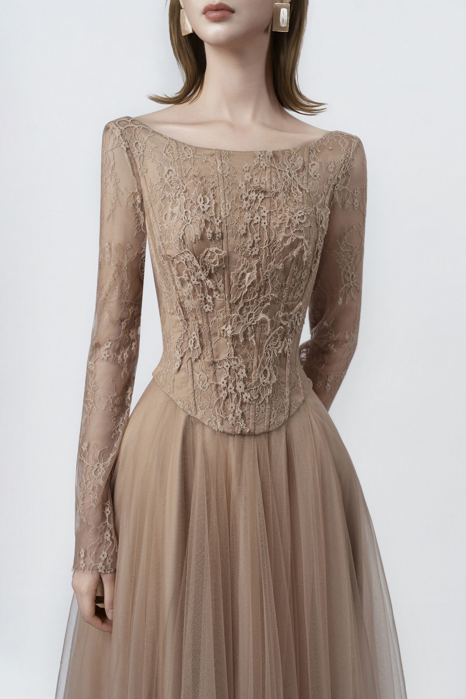 Augusta Boat Neck Maxi Dress