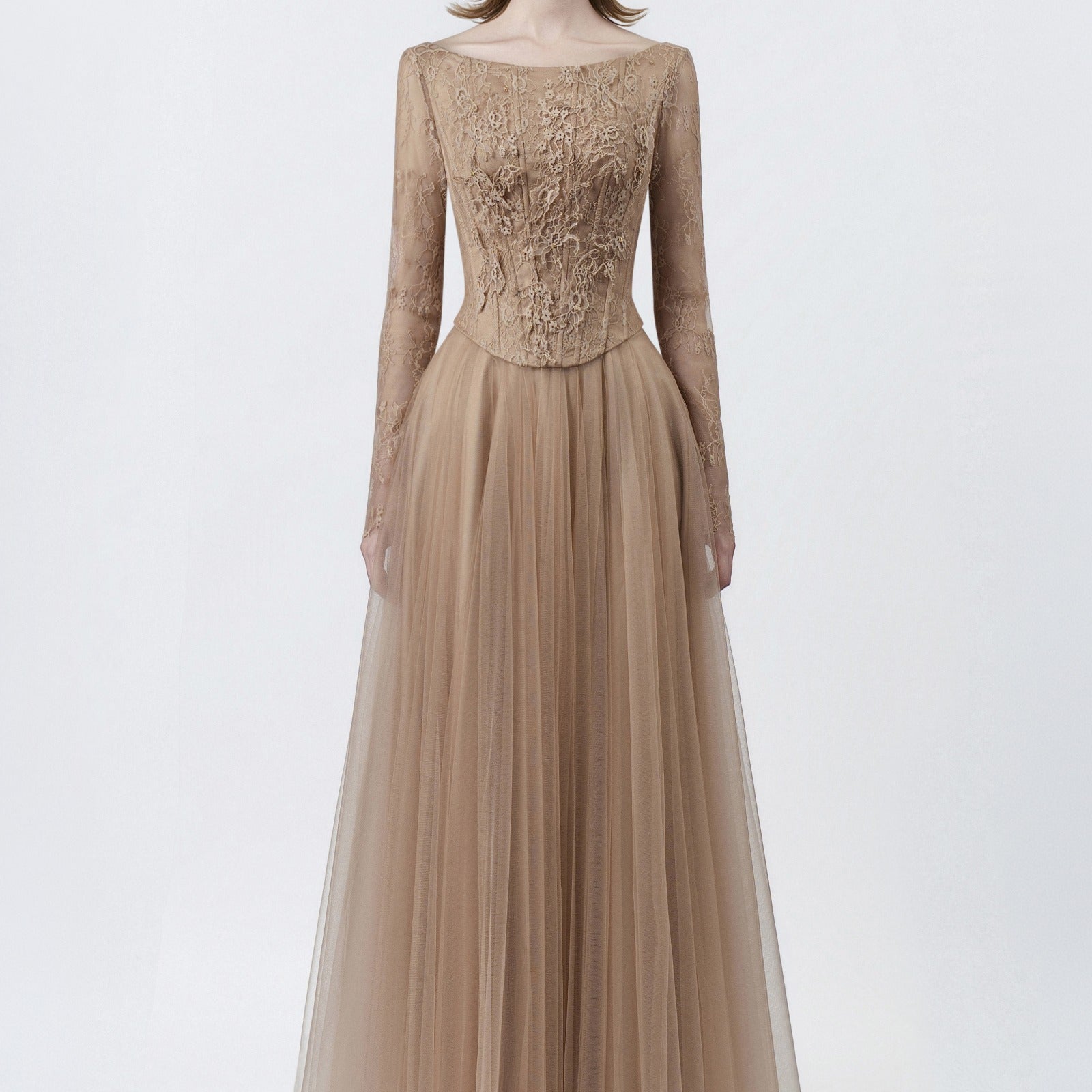 Augusta Boat Neck Maxi Dress