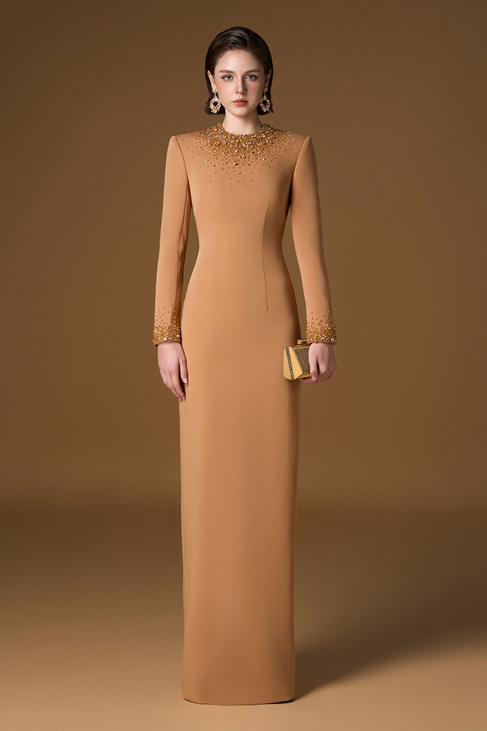 Aure Bead Maxi Dress - MEAN BLVD